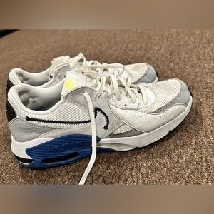 Air Max Excee 'White Dark Royal Blue' athletic sneaker active shoe Men’s Sz 11
